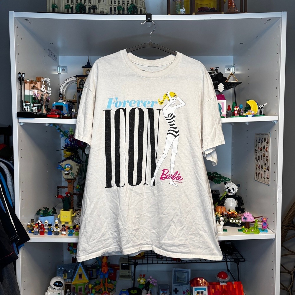 Barbie Forever Icon Graphic T-Shirt XL - Picture 1 of 8